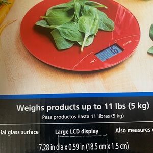 Digital Glass Kitchen Scale